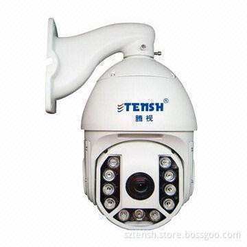 Metal Infrared Outdoor Speed Dome Camera of the Ball, 12V DC, 5A Power Supply